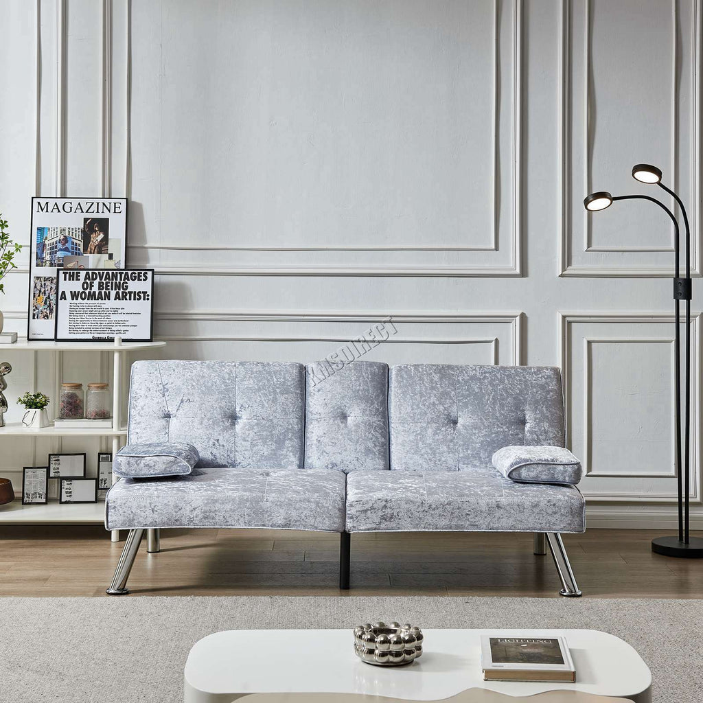 WestWood Sofa Bed Fabric Manhattan Recliner 3 Seater