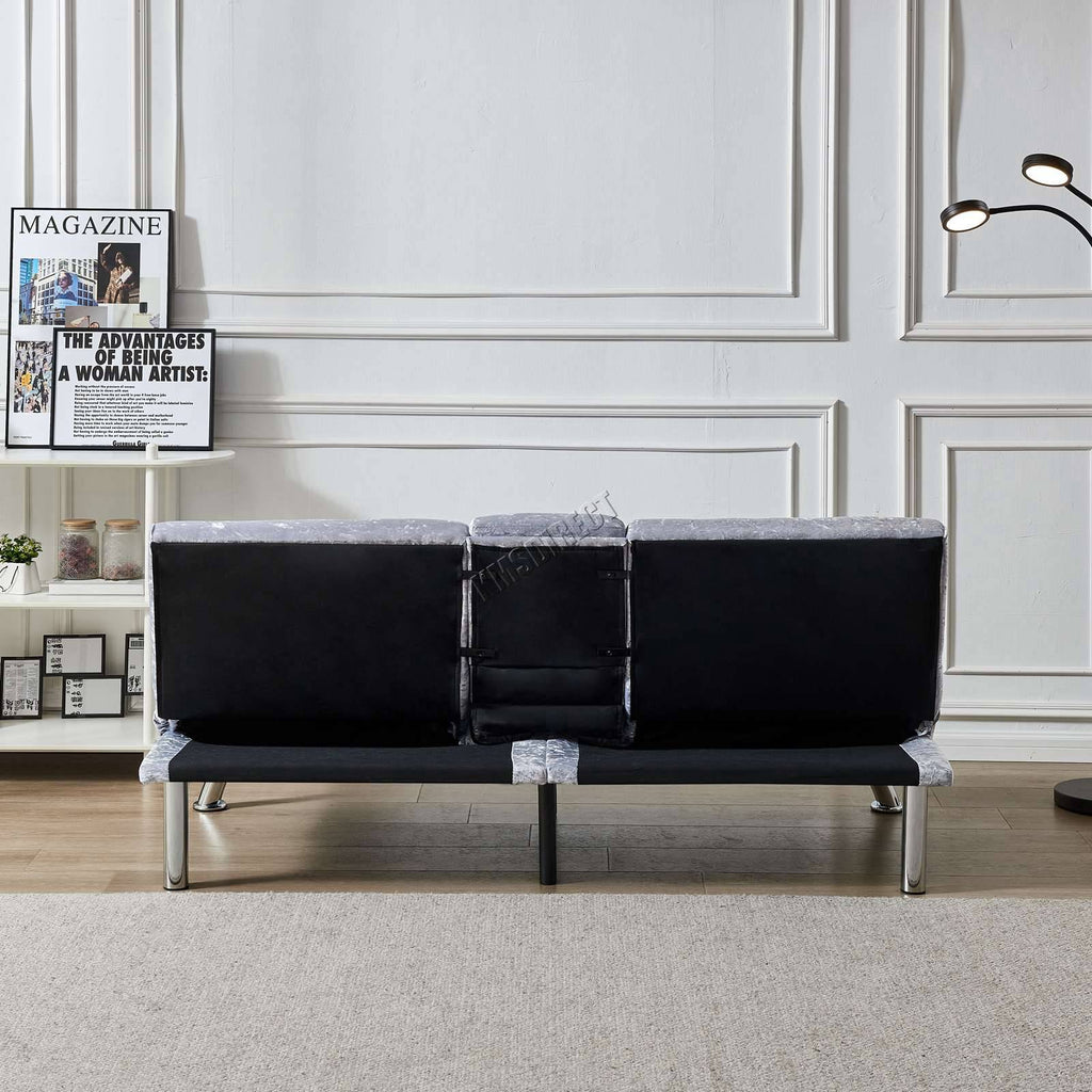 WestWood Sofa Bed Fabric Manhattan Recliner 3 Seater