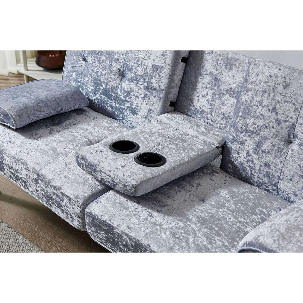 WestWood Sofa Bed Fabric Manhattan Recliner 3 Seater