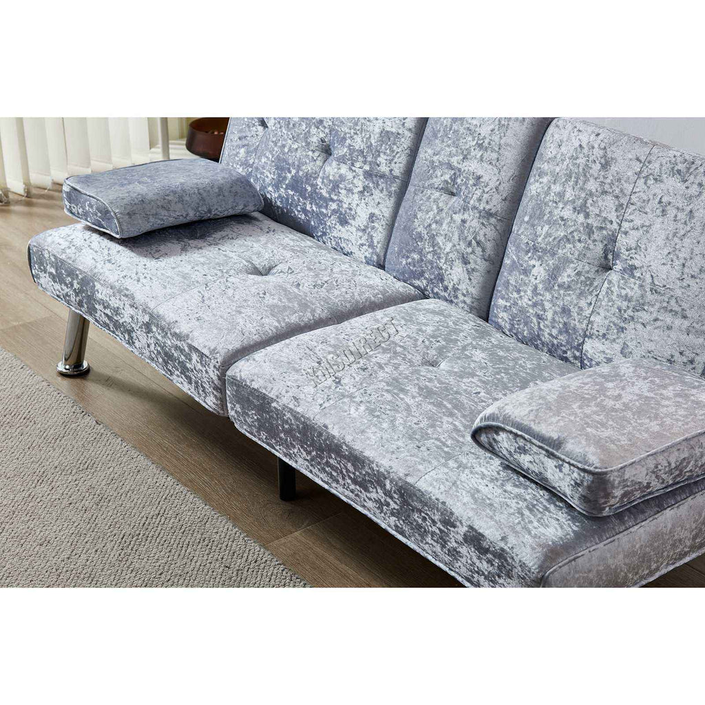 WestWood Sofa Bed Fabric Manhattan Recliner 3 Seater