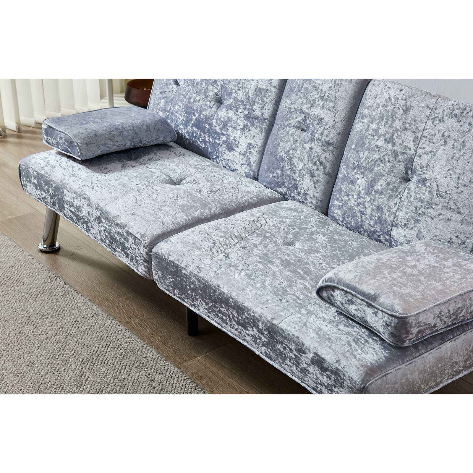 WestWood Sofa Bed Fabric Manhattan Recliner 3 Seater