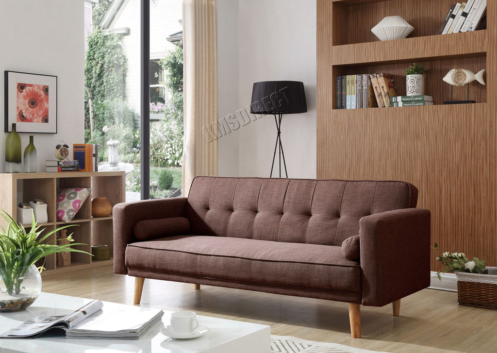 WestWood Sofa Bed Fabric 3 Seater Couch FSB04