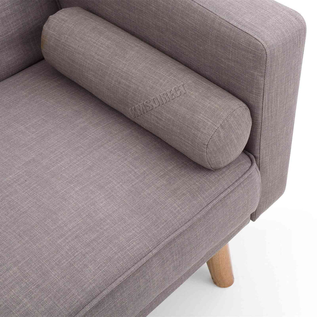 WestWood Sofa Bed Fabric 3 Seater Couch FSB04