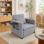 WestWood 3-in-1 Convertible Single Sofa Bed Grey
