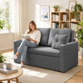 WestWood 3-in-1 Convertible Double Sofa Bed Grey