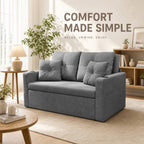 WestWood 3-in-1 Convertible Double Sofa Bed Grey