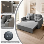 WestWood 3-in-1 Convertible Double Sofa Bed Grey