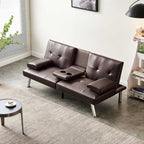 WestWood Sofa Bed Faux Leather Manhattan recliner 3 Seater