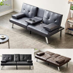 WestWood Sofa Bed Faux Leather Manhattan recliner 3 Seater