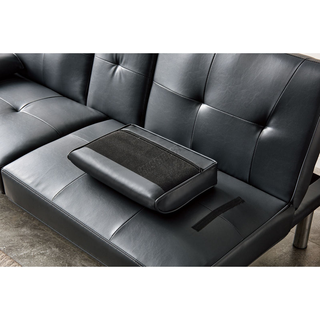 WestWood Sofa Bed Faux Leather Manhattan recliner 3 Seater