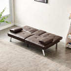 WestWood Sofa Bed Faux Leather Manhattan recliner 3 Seater