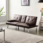 WestWood Sofa Bed Faux Leather Manhattan recliner 3 Seater