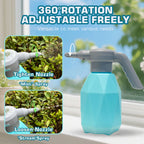 BIRCHTREE Electric Garden Sprayer Bottle with USB Type-C Charger