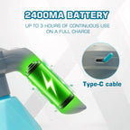 BIRCHTREE Electric Garden Sprayer Bottle with USB Type-C Charger
