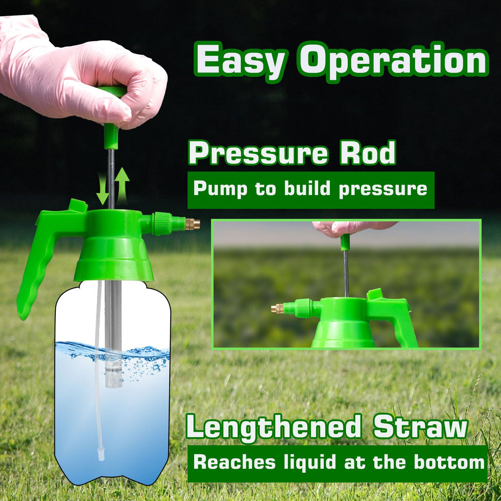BIRCHTREE Manual Pump Garden Sprayer Bottle
