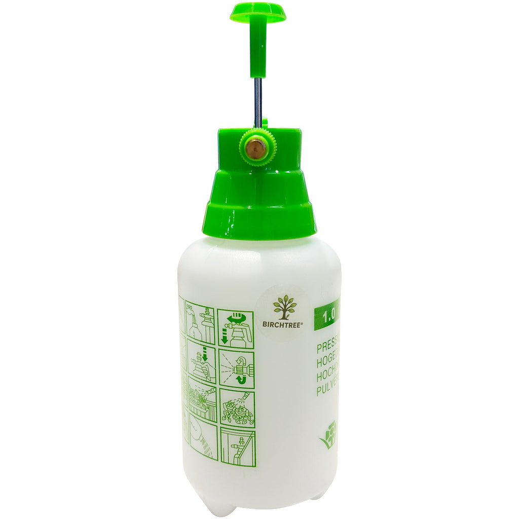 BIRCHTREE Manual Pump Garden Sprayer Bottle