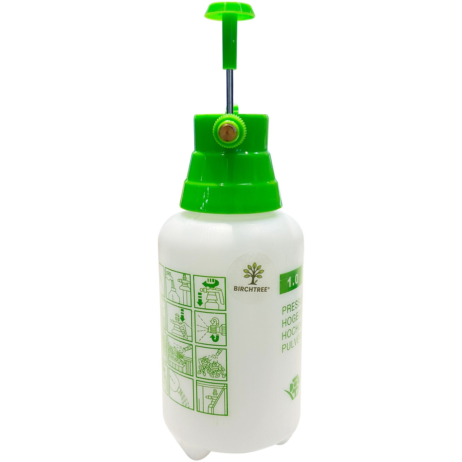 BIRCHTREE Manual Pump Garden Sprayer Bottle