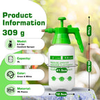 BIRCHTREE Manual Pump Garden Sprayer Bottle