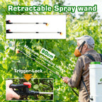 BIRCHTREE Knapsack Backpack Sprayer