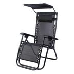 BIRCHTREE Set of 2 Garden Recliner Chair Sun Loungers SR06