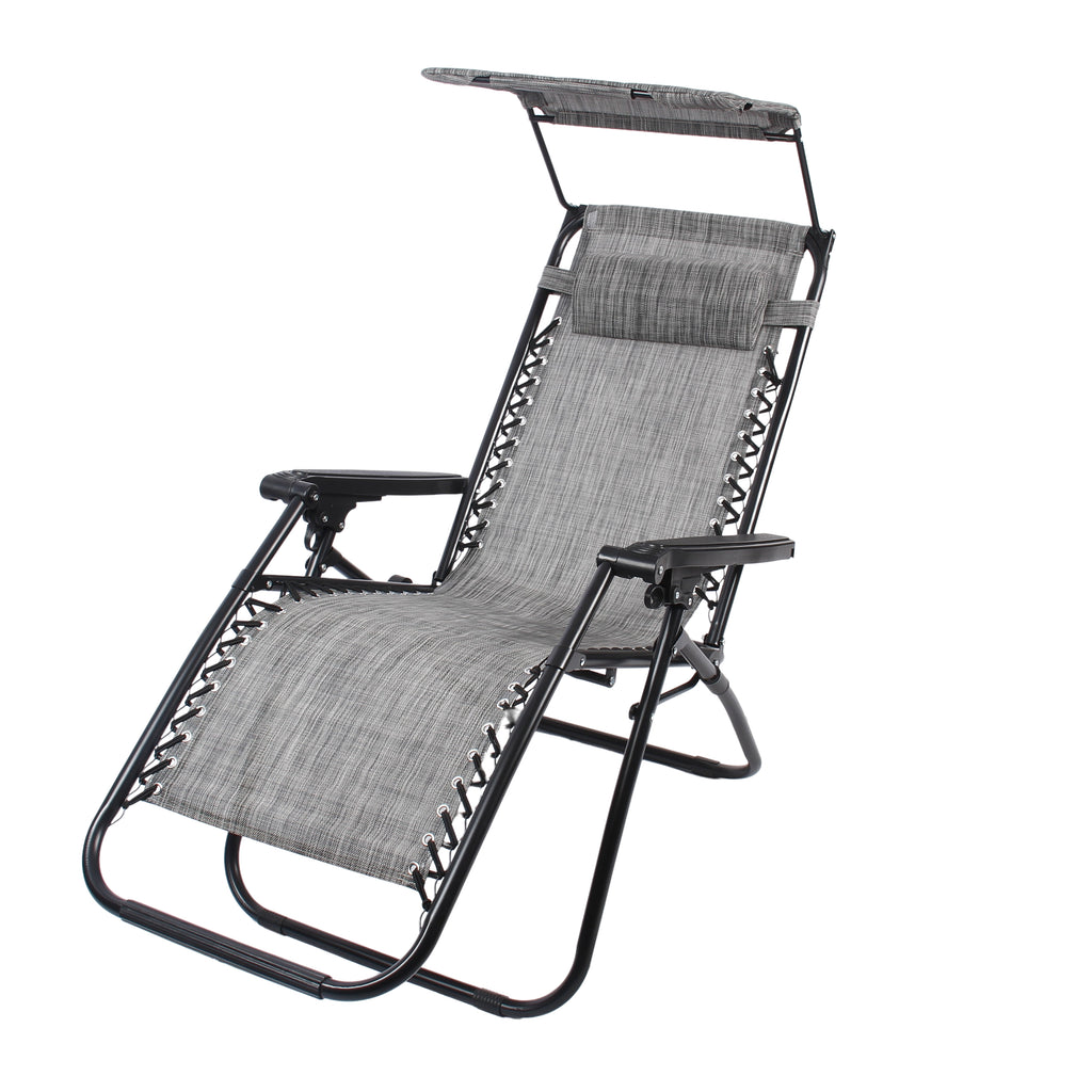 BIRCHTREE Set of 2 Garden Recliner Chair Sun Loungers SR06