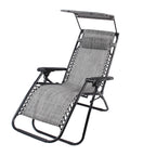 BIRCHTREE Set of 2 Garden Recliner Chair Sun Loungers SR06