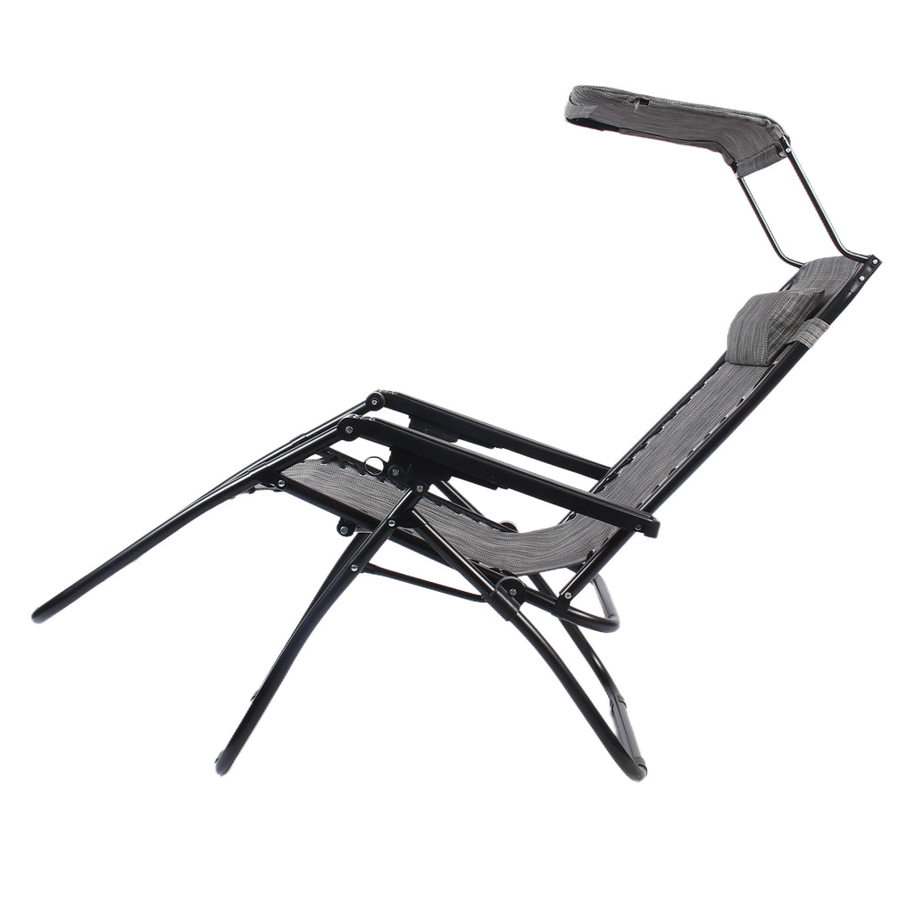 BIRCHTREE Set of 2 Garden Recliner Chair Sun Loungers SR06