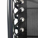 BIRCHTREE Sun Recliner Set of 3 Foldable Chair and Table SR04