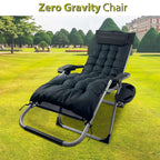 BIRCHTREE Sun Recliner With Cushion Foldable Chair SR05