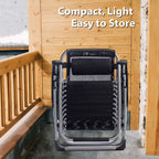 BIRCHTREE Sun Recliner With Cushion Foldable Chair SR05