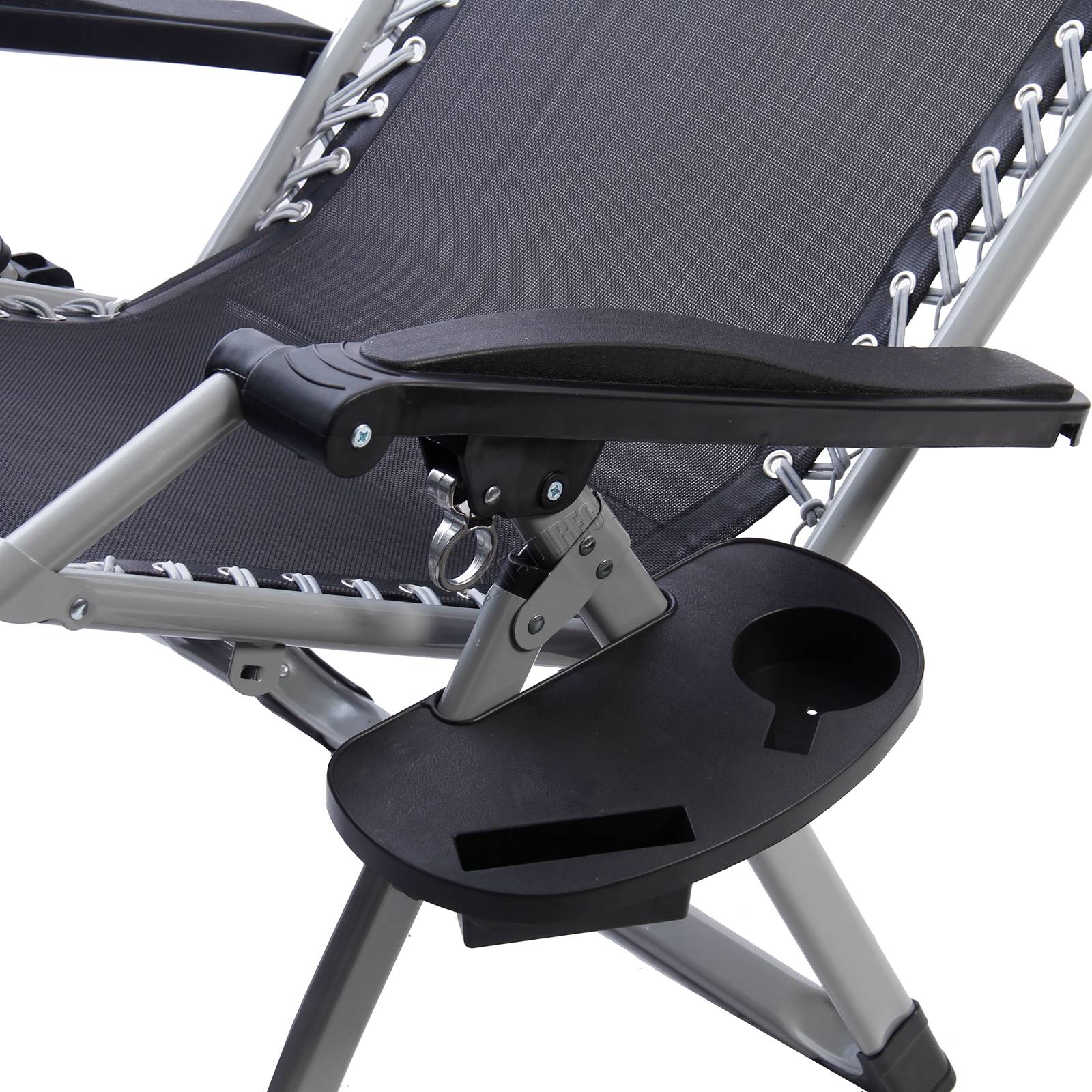 BIRCHTREE Sun Recliner With Cushion Foldable Chair SR05