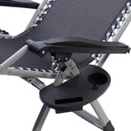 BIRCHTREE Sun Recliner With Cushion Foldable Chair SR05