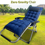 BIRCHTREE Sun Recliner With Cushion Foldable Chair SR05