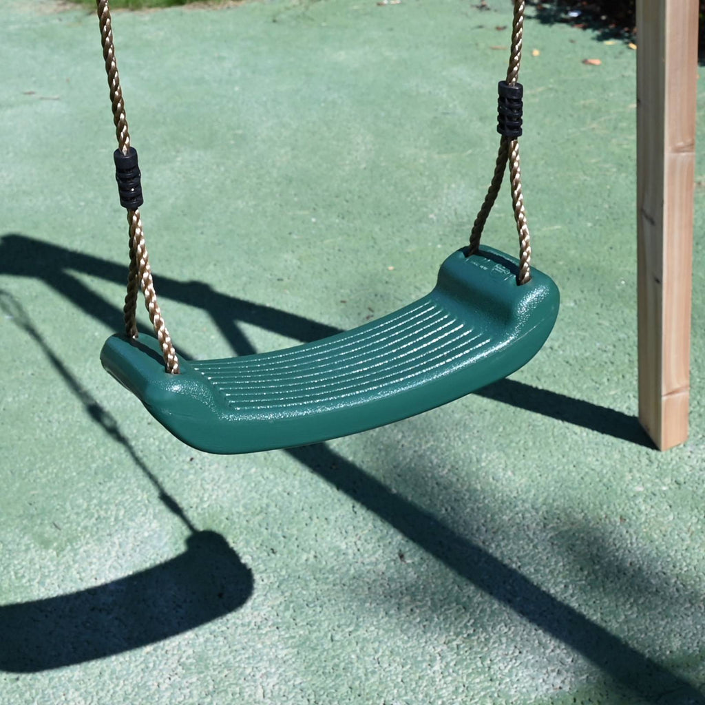 Galactica Wooden Single Outdoor Swing Set