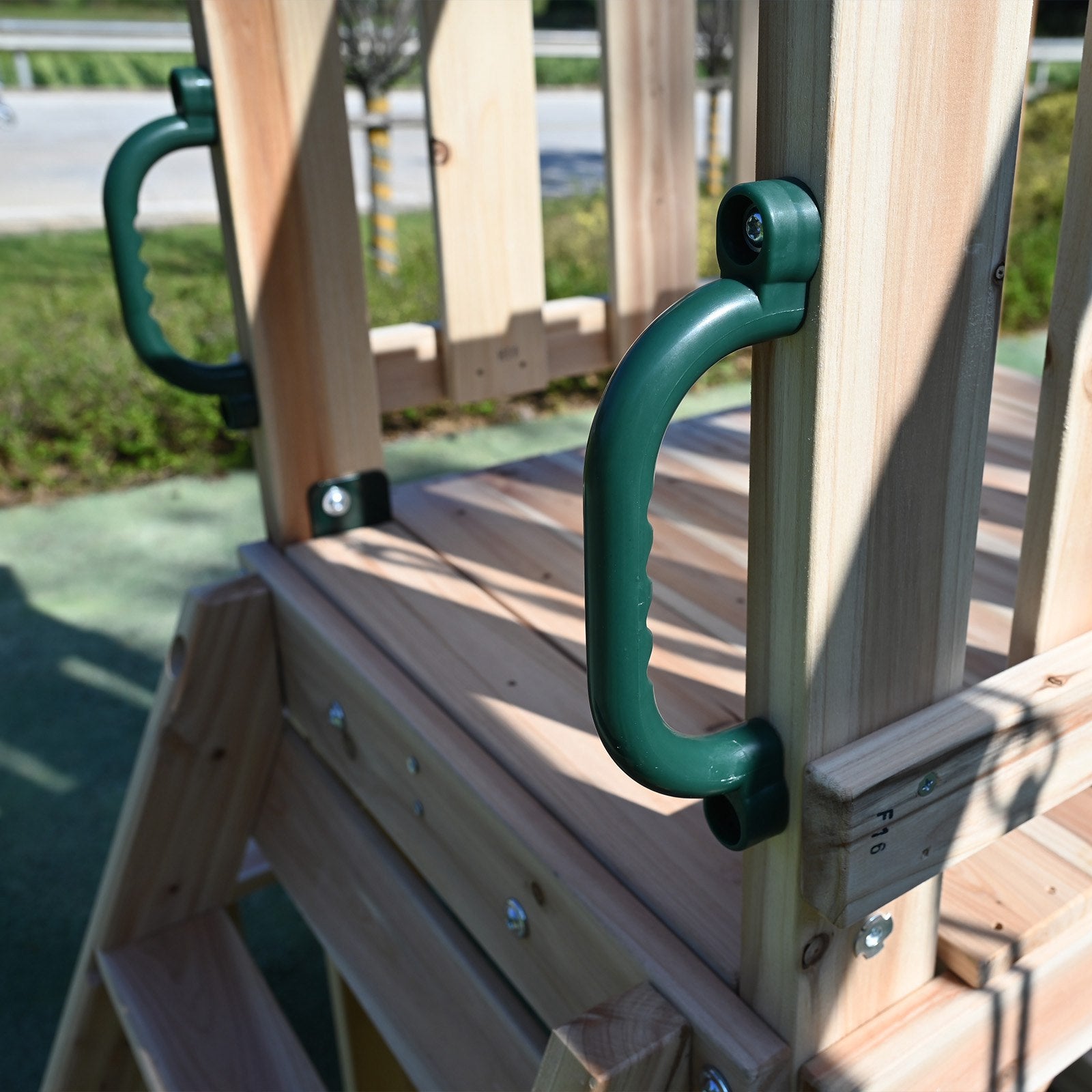 Galactica Outdoor Swing And Slide Set