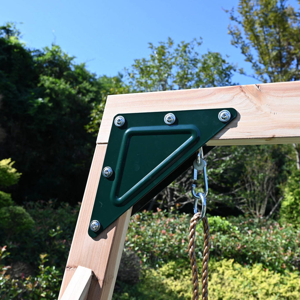 Galactica Outdoor Swing And Slide Set