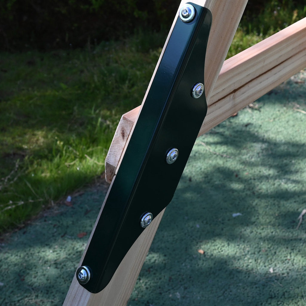 Galactica Outdoor Swing And Slide Set