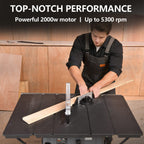 SwitZer Table Saw 1800W TS01 Grey
