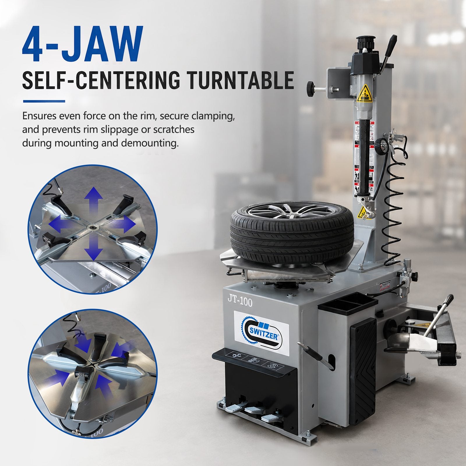SwitZer Tire changer machine Grey