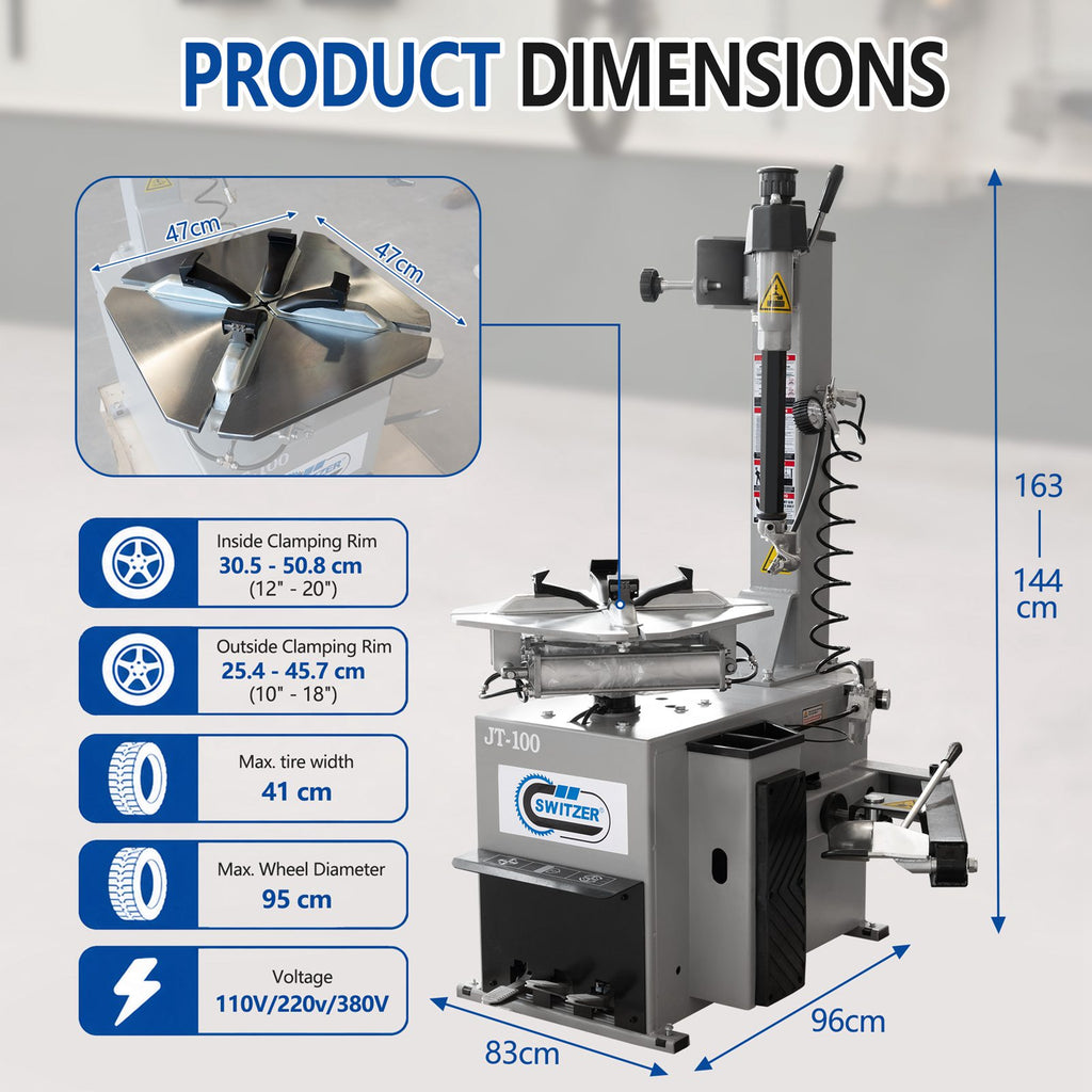 SwitZer Tire changer machine Grey