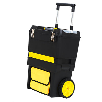 SwitZer Toolbox Set Stackable 01 Black & Yellow