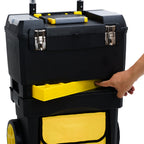 SwitZer Toolbox Set Stackable 01 Black & Yellow