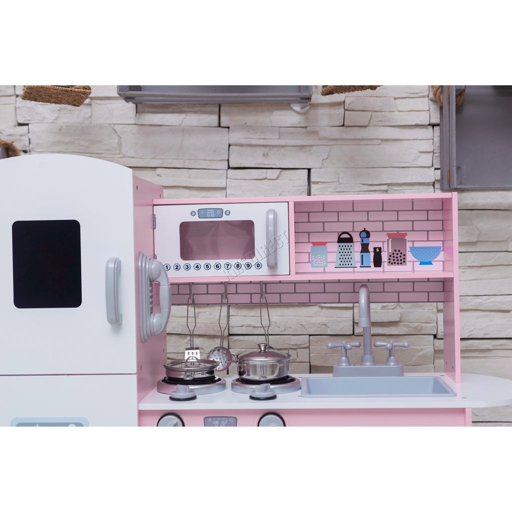 GALACTICA Role Play Kitchen with Utensil Kids Cooking Set