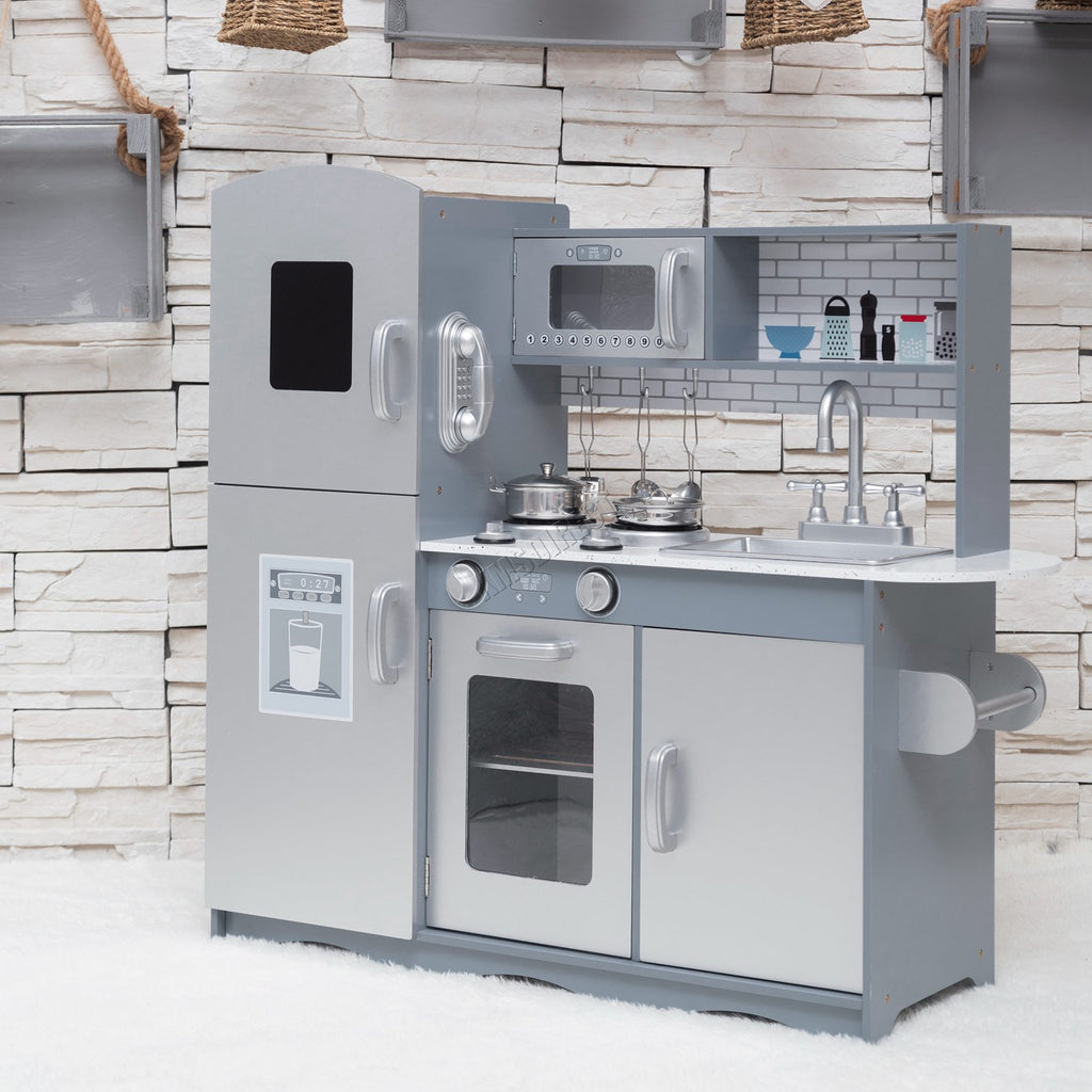 GALACTICA Role Play Kitchen with Utensil Kids Cooking Set