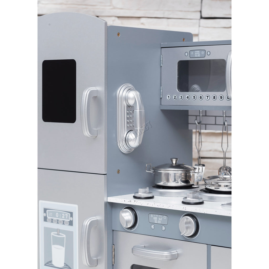 GALACTICA Role Play Kitchen with Utensil Kids Cooking Set