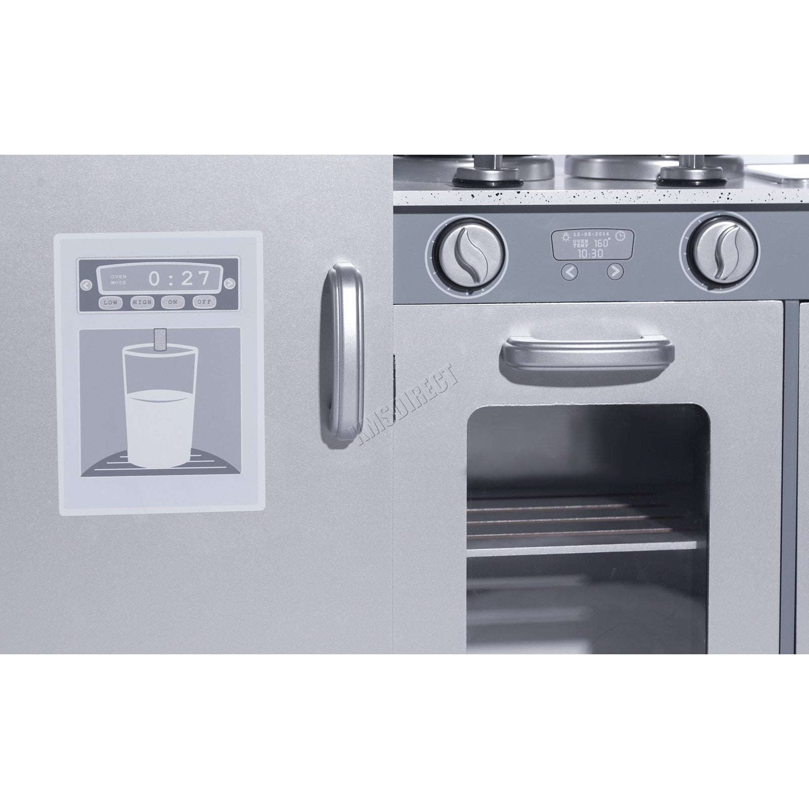 GALACTICA Role Play Kitchen with Utensil Kids Cooking Set
