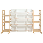 GALACTICA Kids Toy Storage Organizer with Bookshelf