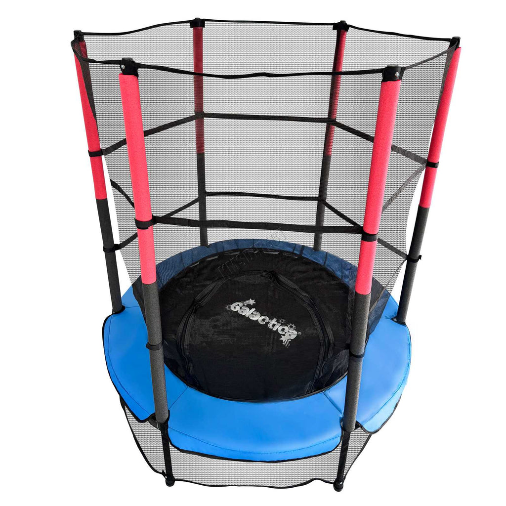 GALACTICA Trampoline 55" 4.5FT Junior With Enclosure Safety Net