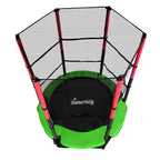 GALACTICA Trampoline 55" 4.5FT Junior With Enclosure Safety Net