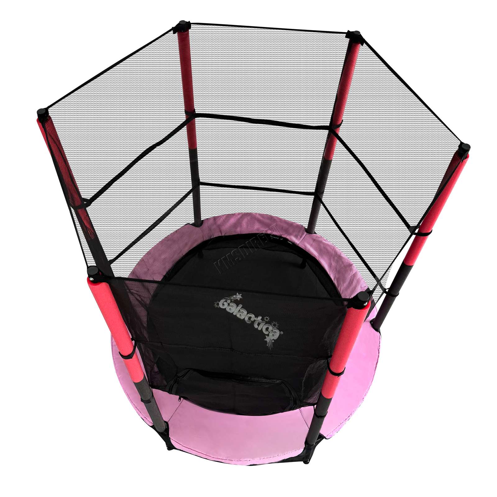 GALACTICA Trampoline 55" 4.5FT Junior With Enclosure Safety Net